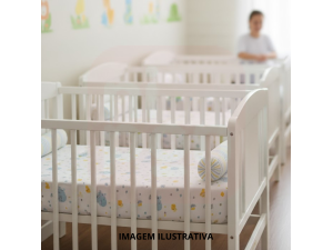 Lençol Para Berço Sem Elástico –  Algodão